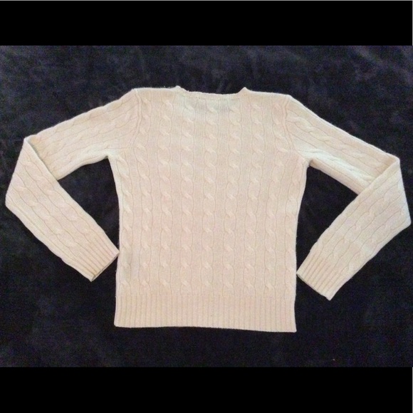Ralph Lauren Cashmere Cableknit Sweater - Picture 7 of 8
